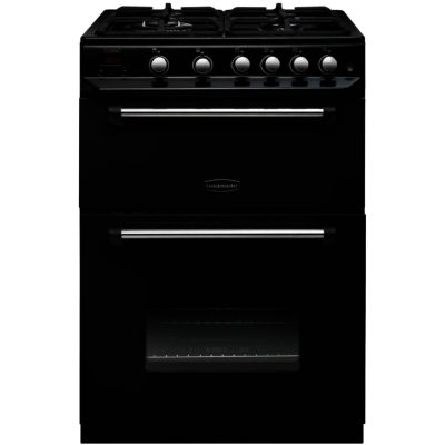 Rangemaster Classic 10731 - 60cm Gas Cooker in Black and Chrome